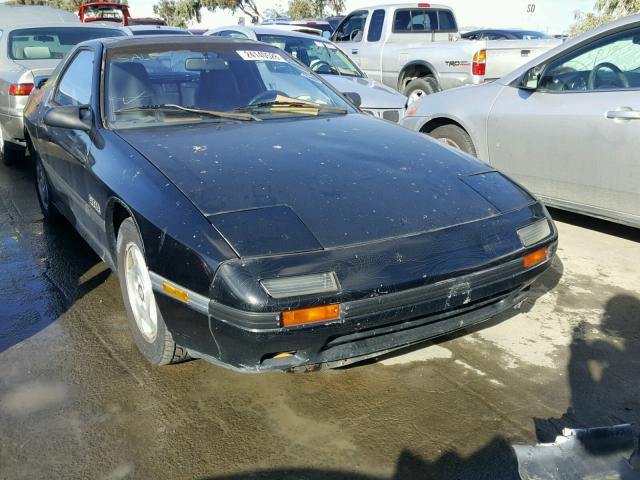 JM1FC3315J0613451 - 1988 MAZDA RX7 BLACK photo 1