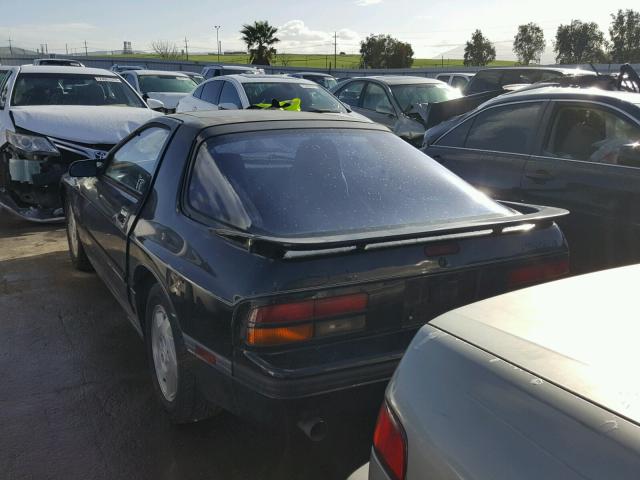 JM1FC3315J0613451 - 1988 MAZDA RX7 BLACK photo 3