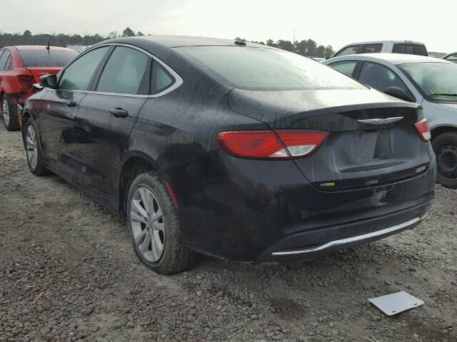 1C3CCCAB0FN621261 - 2015 CHRYSLER 200 LIMITE BLACK photo 3