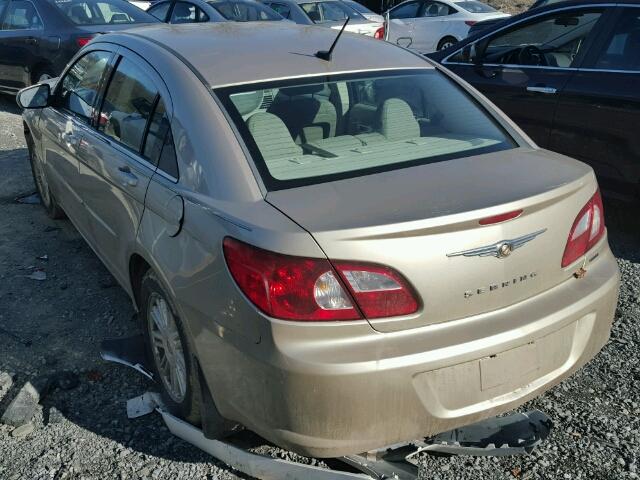 1C3LC56R67N566222 - 2007 CHRYSLER SEBRING TO BEIGE photo 3