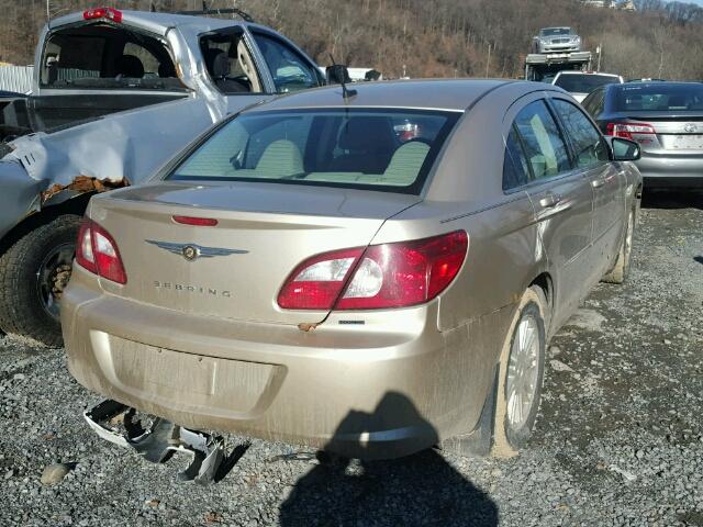 1C3LC56R67N566222 - 2007 CHRYSLER SEBRING TO BEIGE photo 4