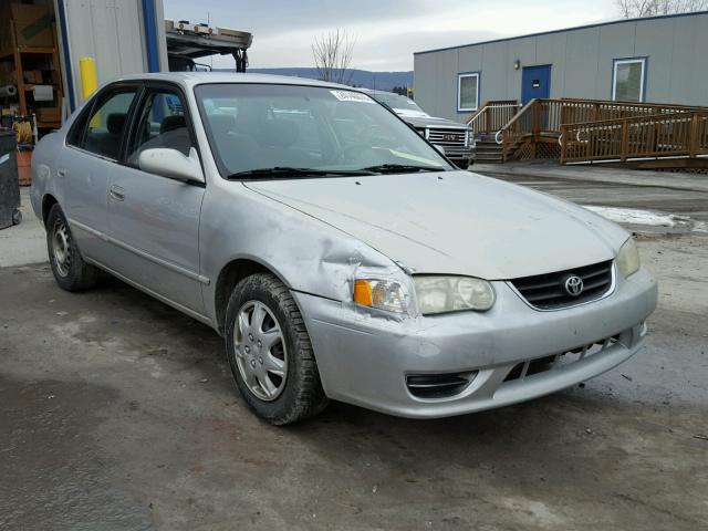 1NXBR12E11Z545160 - 2001 TOYOTA COROLLA CE SILVER photo 1