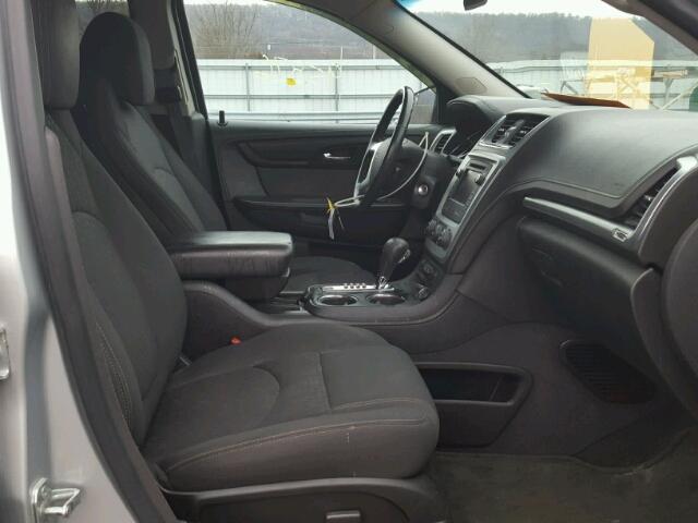 1GKKVPKDXDJ255116 - 2013 GMC ACADIA SLE SILVER photo 5