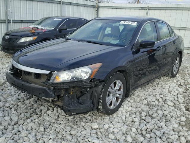 1HGCP2F42BA005598 - 2011 HONDA ACCORD LXP BLACK photo 2