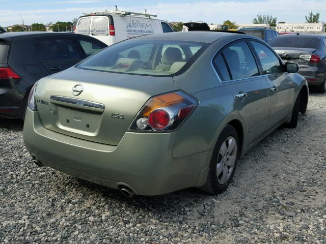 1N4AL21E08N506983 - 2008 NISSAN ALTIMA 2.5 GREEN photo 4