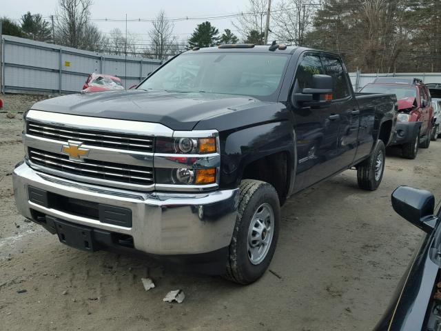 1GC2KUEGXGZ169710 - 2016 CHEVROLET SILVERADO BLACK photo 2