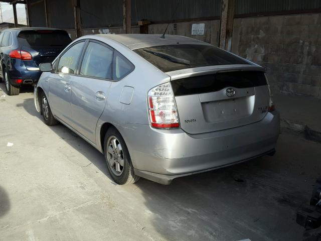 JTDKB20U173287746 - 2007 TOYOTA PRIUS SILVER photo 3