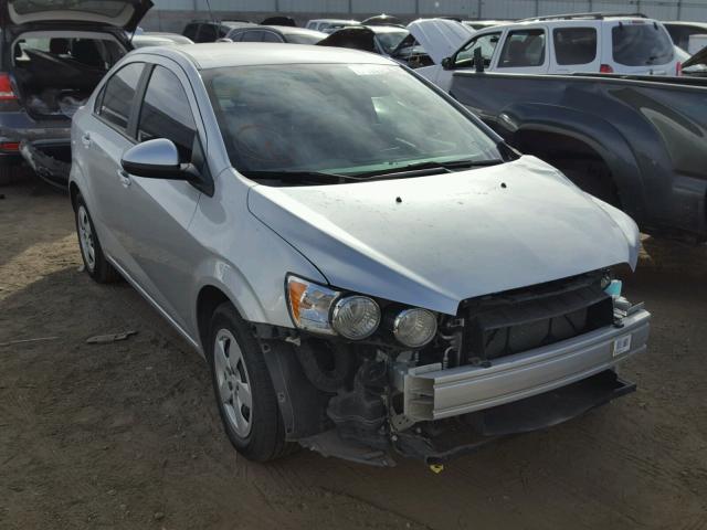 1G1JB5SH0G4118673 - 2016 CHEVROLET SONIC LS SILVER photo 1