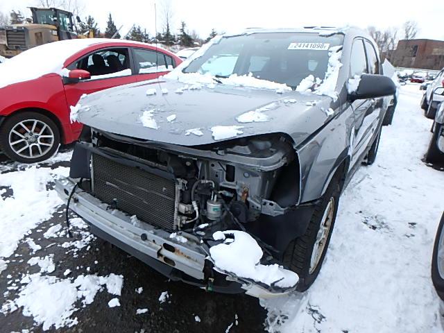 2CNDL73F556106407 - 2005 CHEVROLET EQUINOX LT SILVER photo 2