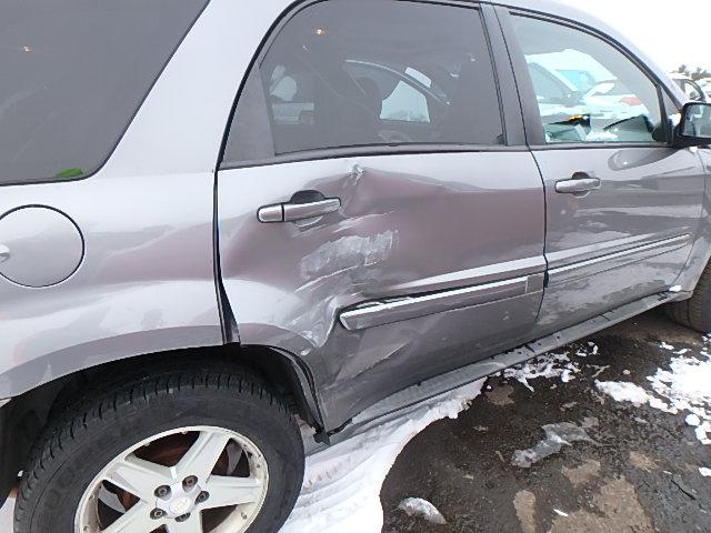 2CNDL73F556106407 - 2005 CHEVROLET EQUINOX LT SILVER photo 9