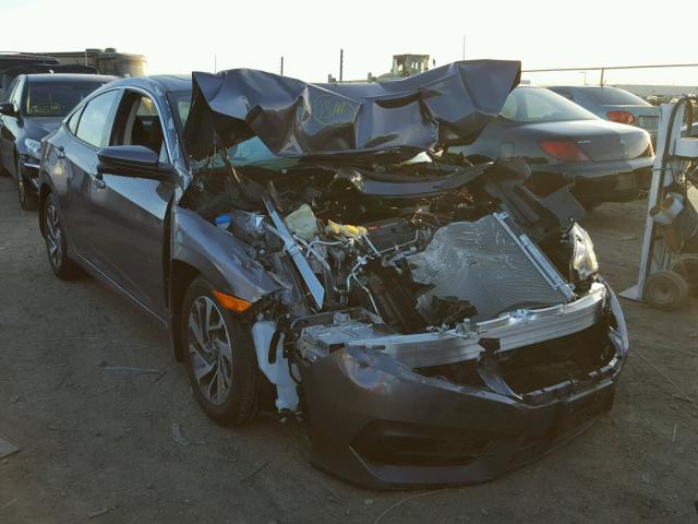 2HGFC2F76JH517190 - 2018 HONDA CIVIC EX გრაფიტი ფოტო 1