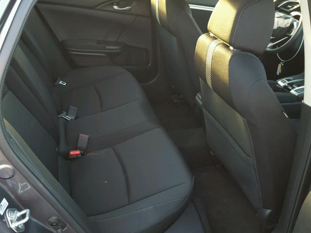 2HGFC2F76JH517190 - 2018 HONDA CIVIC EX გრაფიტი ფოტო 6