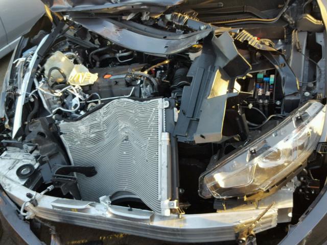 2HGFC2F76JH517190 - 2018 HONDA CIVIC EX გრაფიტი ფოტო 7