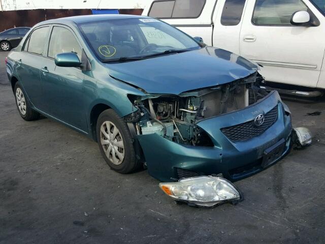 JTDBL40E399029665 - 2009 TOYOTA COROLLA BA TURQUOISE photo 1