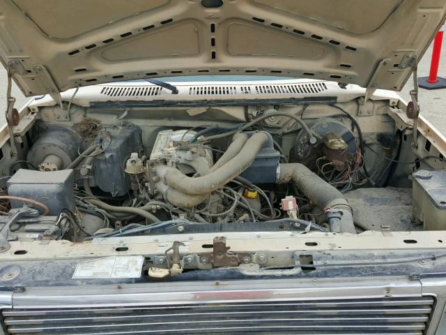 1FTEF14N3FPB35375 - 1985 FORD F150 TWO TONE photo 7