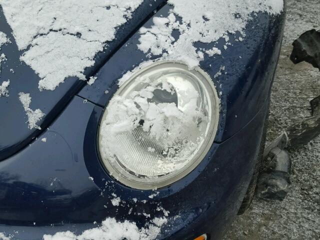 3VWBK21C13M430139 - 2003 VOLKSWAGEN NEW BEETLE 蓝色 照片 9