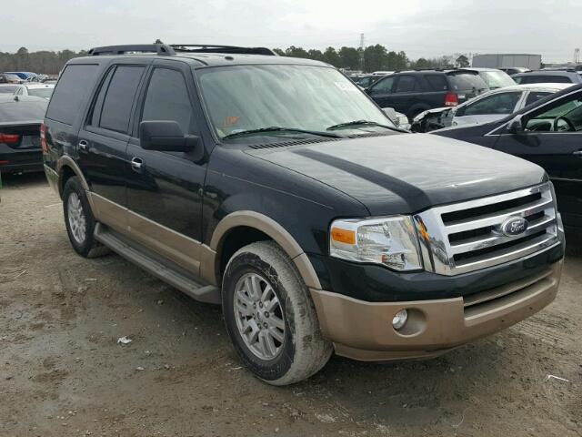 1FMJU1H58EEF05143 - 2014 FORD EXPEDITION GREEN photo 1