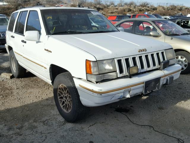 1J4GZ78Y6RC172353 - 1994 JEEP GRAND CHER WHITE photo 1