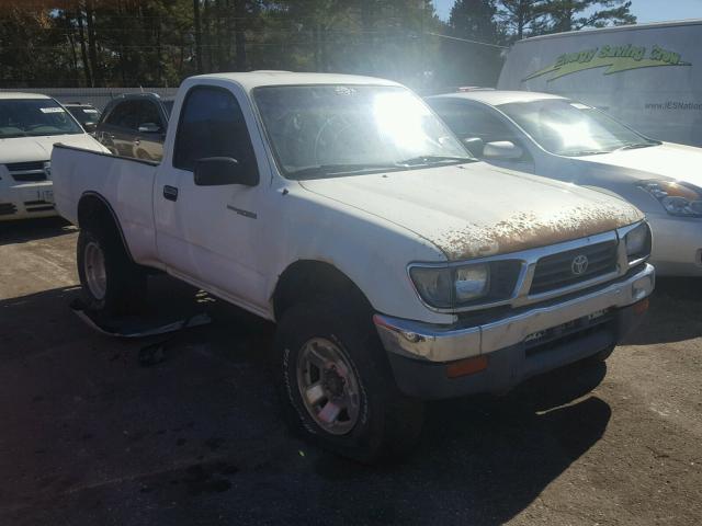 4TAPM62N2TZ211744 - 1996 TOYOTA TACOMA WHITE photo 1