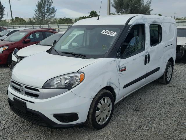ZFBERFBT7G6B18825 - 2016 RAM PROMASTER WHITE photo 2
