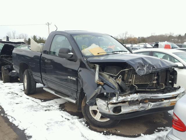 1D7HA16228J157247 - 2008 DODGE RAM 1500 S BLACK photo 1