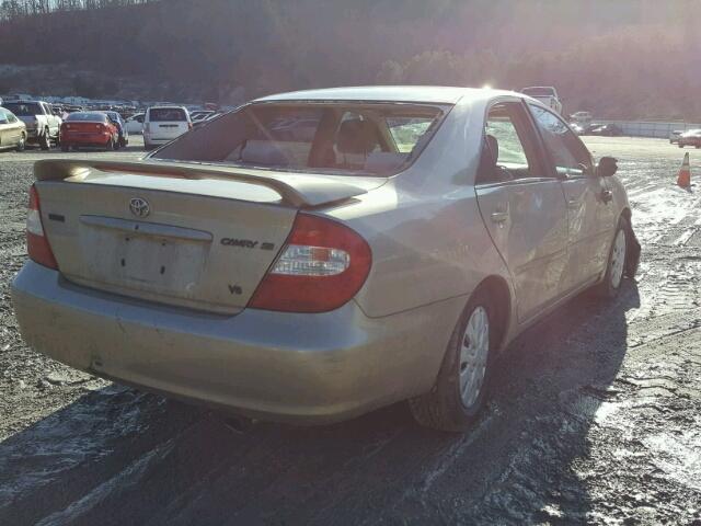 4T1BF32K83U563832 - 2003 TOYOTA CAMRY LE GOLD photo 4