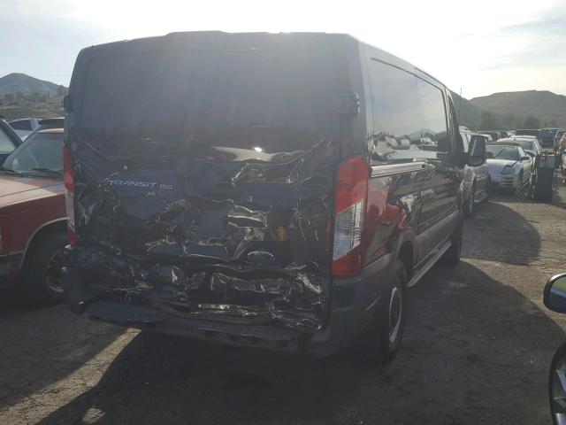 1FTYE1YM0FKA21655 - 2015 FORD TRANSIT T- BLACK photo 4