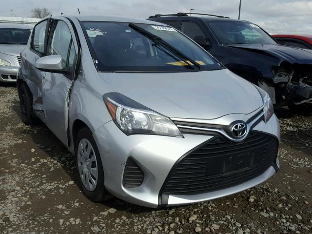 VNKKTUD35HA077343 - 2017 TOYOTA YARIS L SILVER photo 1