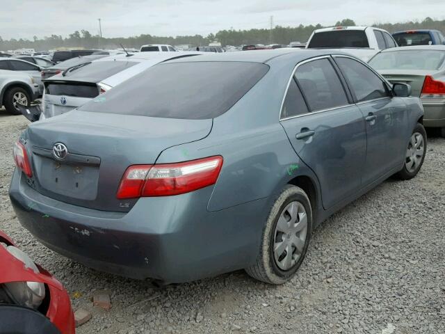 4T1BE46K38U769361 - 2008 TOYOTA CAMRY CE TURQUOISE photo 4