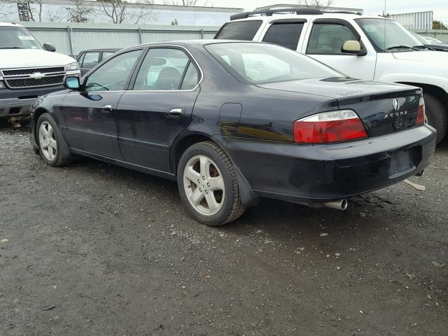 19UUA56952A005436 - 2002 ACURA 3.2TL TYPE BLACK photo 3