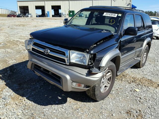 JT3GN87R1Y0152663 - 2000 TOYOTA 4RUNNER LI BLACK photo 2