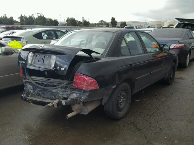 3N1CB51D16L508336 - 2006 NISSAN SENTRA 1.8 BLACK photo 4