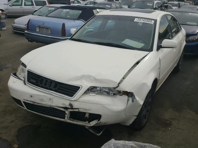 WAUBA24B9XN127756 - 1999 AUDI A6 2.8 QUA WHITE photo 2