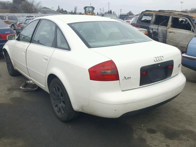 WAUBA24B9XN127756 - 1999 AUDI A6 2.8 QUA WHITE photo 3