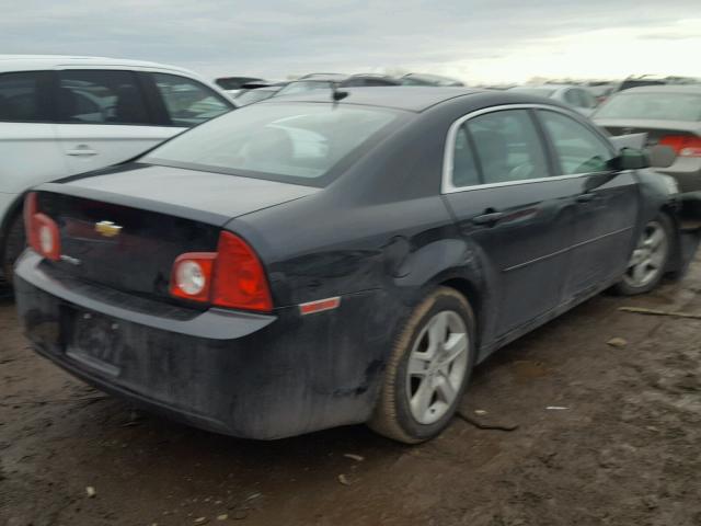 1G1ZB5E15BF198910 - 2011 CHEVROLET MALIBU LS შავი ფოტო 4