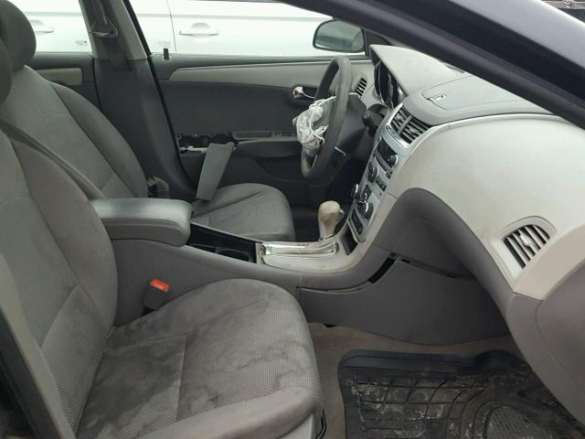 1G1ZB5E15BF198910 - 2011 CHEVROLET MALIBU LS შავი ფოტო 5
