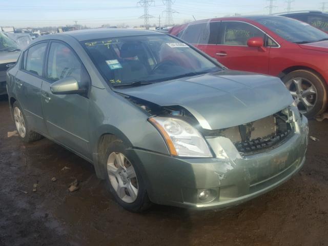 3N1AB61E68L653123 - 2008 NISSAN SENTRA 2.0 GREEN photo 1