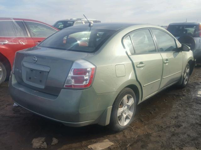 3N1AB61E68L653123 - 2008 NISSAN SENTRA 2.0 GREEN photo 4