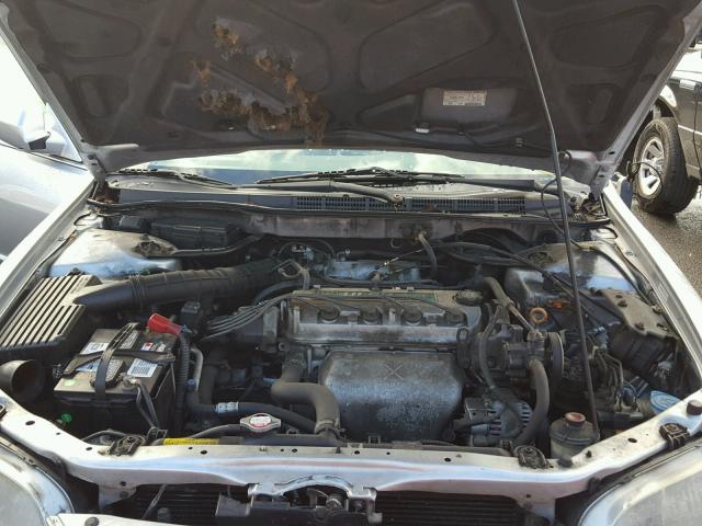 JHMCG66811C008535 - 2001 HONDA ACCORD EX SILVER photo 7