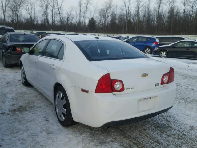 1G1ZB5E1XBF155163 - 2011 CHEVROLET MALIBU LS თეთრი ფოტო 3