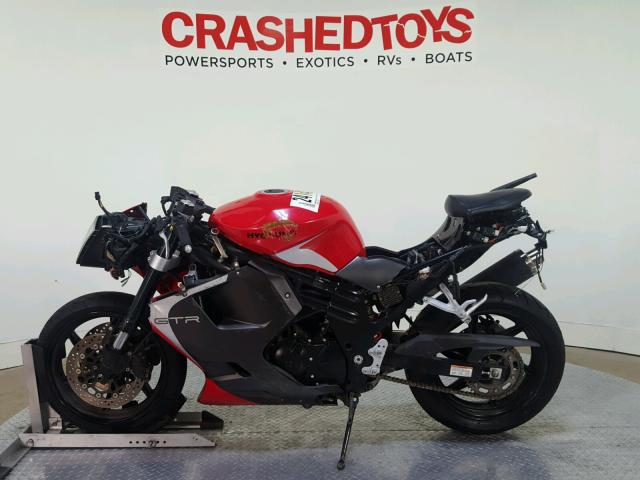 KM4MP6727D1600115 - 2013 HYOSUNG GT650 R RED photo 5