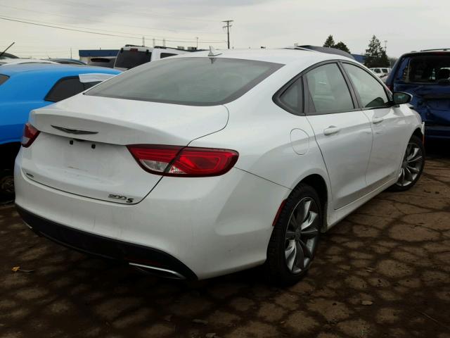 1C3CCCDG7GN100594 - 2016 CHRYSLER 200 S 白色 照片 4