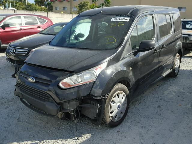 NM0GE9F7XE1152956 - 2014 FORD TRANSIT CO BLACK photo 2