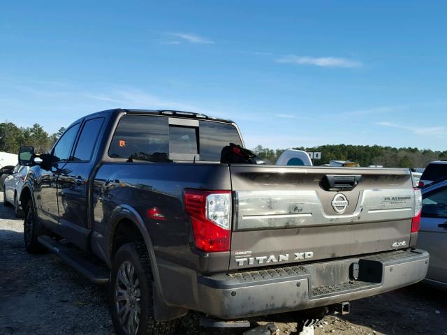 1N6AA1F44HN544028 - 2017 NISSAN TITAN XD S BROWN photo 3