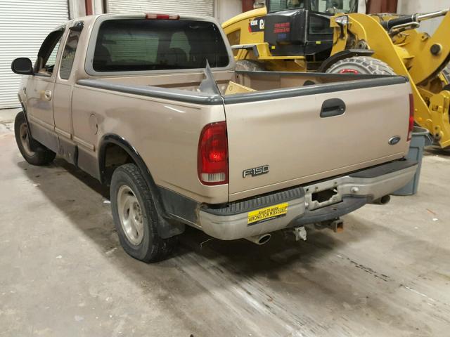 1FTZX18W3WKC12115 - 1998 FORD F150 TAN photo 3