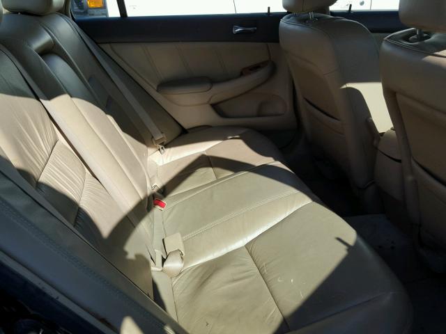 1HGCM668X5A032989 - 2005 HONDA ACCORD EX BLACK photo 6