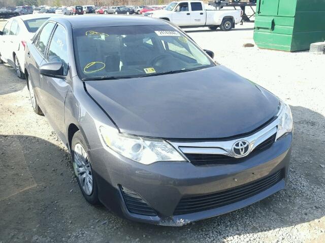 4T4BF1FK5DR302518 - 2013 TOYOTA CAMRY L GRAY photo 1