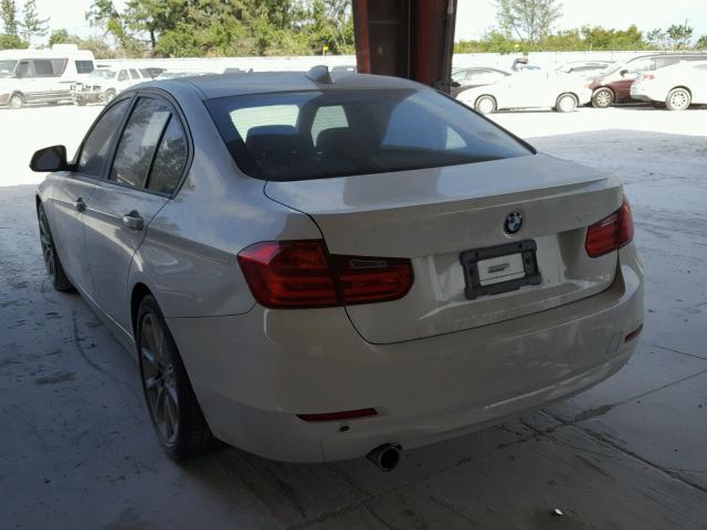 WBA3B1G59ENS79194 - 2014 BMW 320 I WHITE photo 3