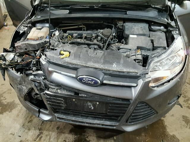 1FADP3F21DL378121 - 2013 FORD FOCUS SE GRAY photo 7