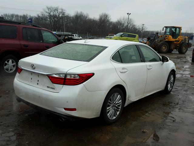 JTHBK1GG2D2015393 - 2013 LEXUS ES 350 WHITE photo 4